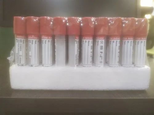 Blood collection tubes clot activator 4ml non vacuum
