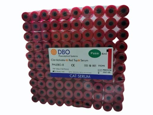 DBO Non Vacuum Blood Collection Tube, For Laboratory
