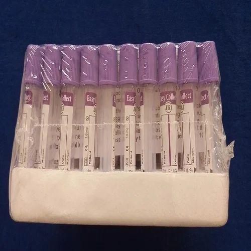 K3 EDTA Non Vacuum Blood Collection Tube, For Laboratory