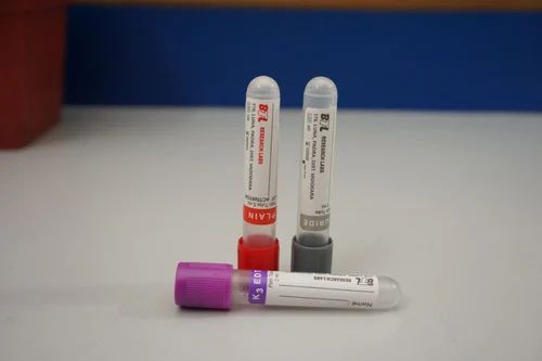 Plastic Non Vacuum Blood Collection Tube, 5 ml, Size: 2 ml