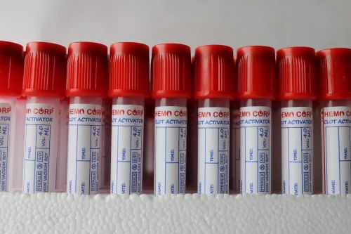 2ml Double Cap Non Vacuum Blood Collection Tube (Laboratory Use)