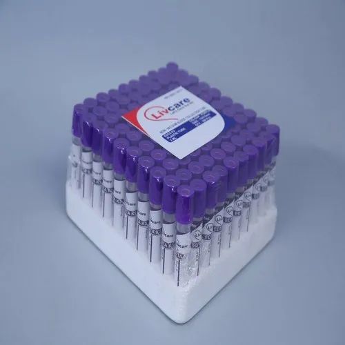 EDTA Non Vacuum Vial, For Hospital