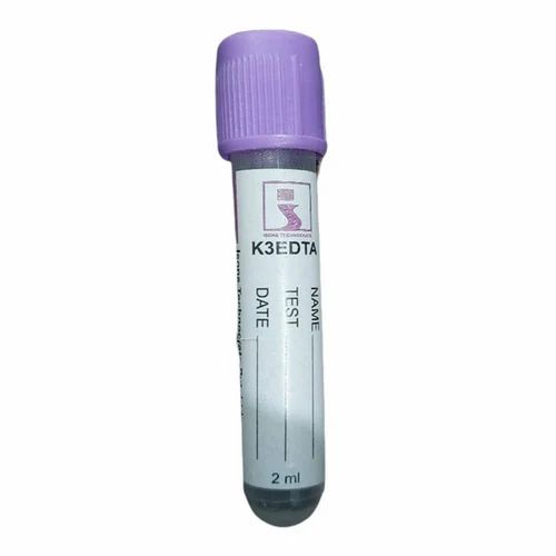 Sodium Citrate Plastic Non Vacuum Blood Collection Tubes, For Hospital, 2 ml