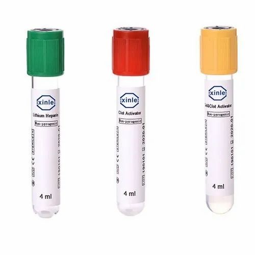 Plastic Plain Blood Collection Tube