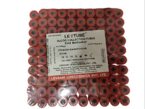 Plain Non Vacuum Blood Collection Tube, For Laboratory