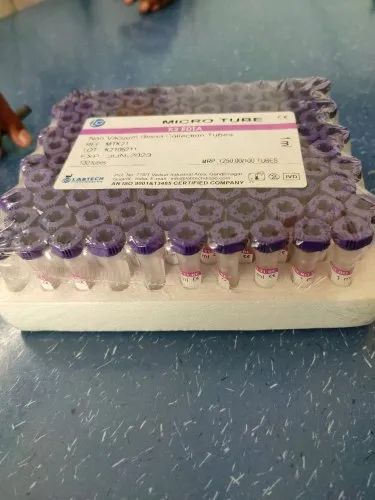 Non Vacuum Blood Collection Tube