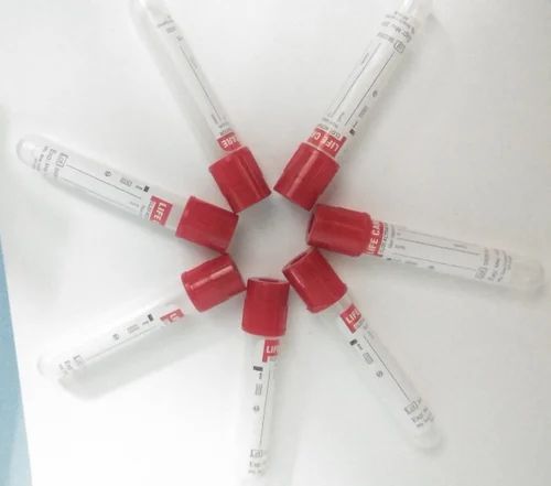 Non Vacuum Blood Collection Tube Plain(Red Cap)