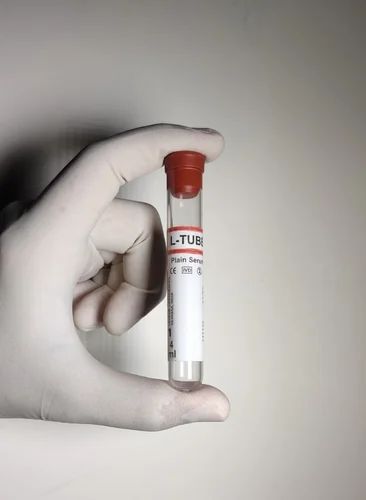 Non Vacuum Single Cap Plain Serum Tube, For Hospital, 2 ml