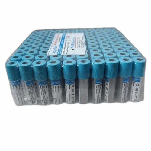 Sodium Citrate Safelab Non Vacuum Blood Collection Tube, For Laboratory