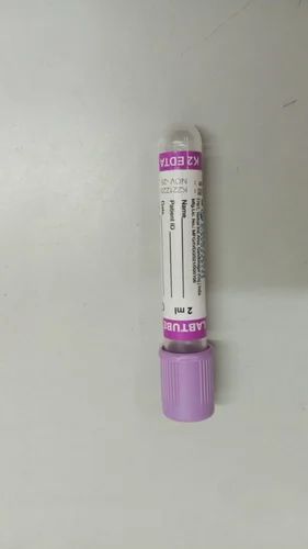 Plastic Non Vacuum Blood Collection Tube, For Clinical, 2 ml