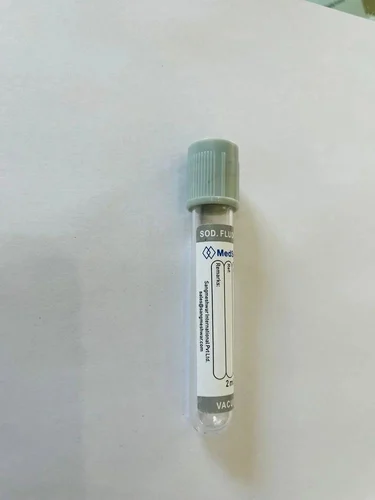 2ml Sodium Fluoride Non Vacuum Blood Collection Tube, For Laboratory