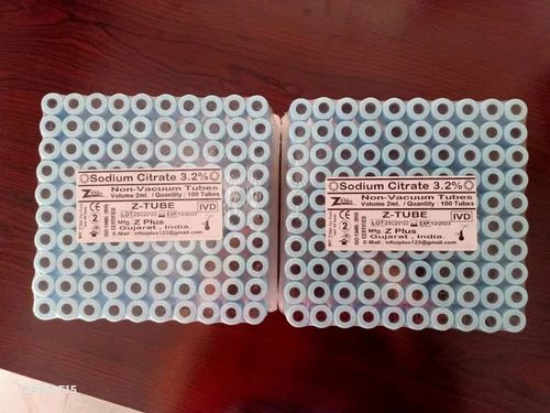 Non Vacuum Blood Collection Tube