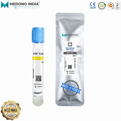 Dermaheal ACD + Gel Tube 10 ML PRP Tube