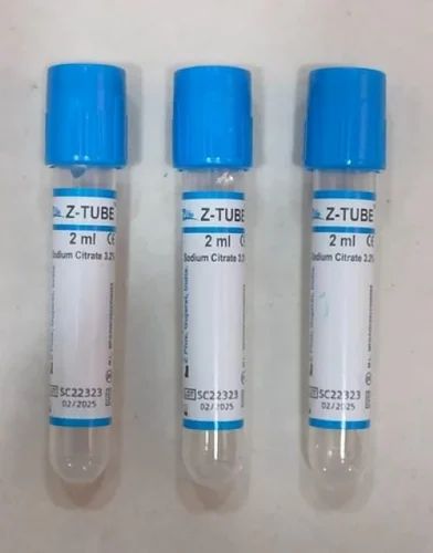 3.2% Sodium Citrate Tubes, Size: 2 ml
