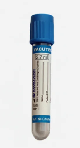 Labtech Disposables Vacutech Sodium Citrate 3.2 Percentage Vacuum Blood Collection Tube