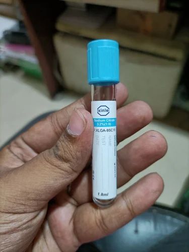 Plastic LEVAC Sodium Citrate 3.2% Vaccum, Size: 1.8 ml