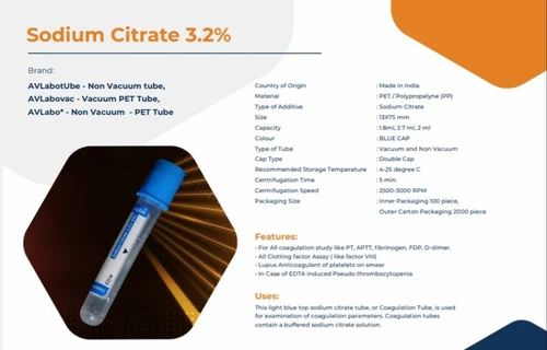 Sodium Citrate 3.2 %