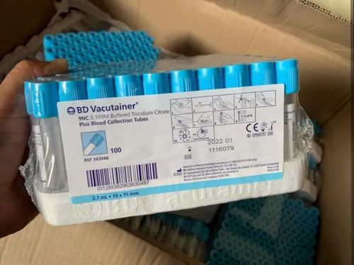 Sodium Citrate BD Vacutainer Blood Collection Tube (3.2% Citrate, 1.8ml)