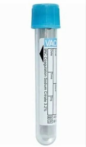 Glass Sodium Citrate Blood Collection Tube, For Hospital, Size: 30 X 18 X 15 Mm