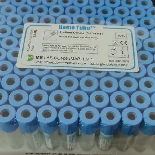Sodium Citrate Collection Tubes, For Clinical,Hospital,Laboratory