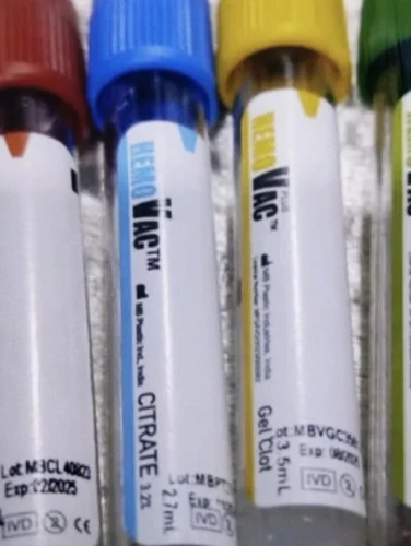 Vacuum Blood Collection Tubes