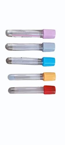 Plastic Vacuum Blood Collection Tube, Size: 2 ml