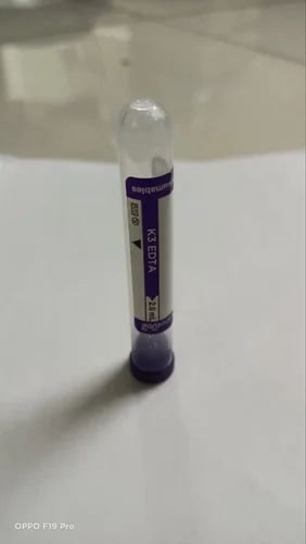 K3 EDTA Vacuum Blood Collection Tube, For Medical Purpose