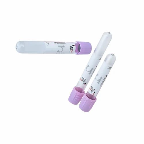 EDTA K2 Vacuum Blood Collection Tube, 2 ml, Lavender/Purple