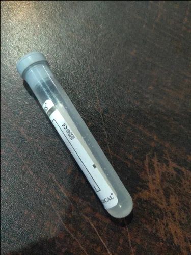 Plastic Fluoride Vacuum Blood Collection Tube
