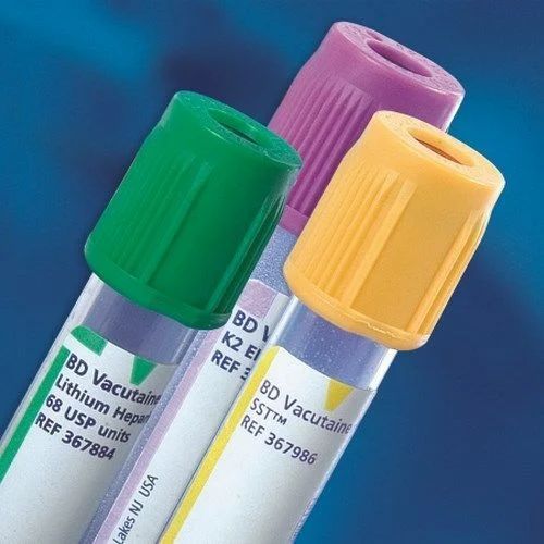 Plastic Blood Sample Collecting Tube
