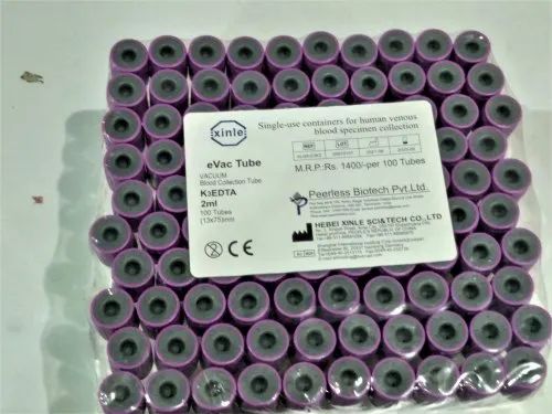 K3 EDTA Vacuum Tube 2ml, For Laboratory