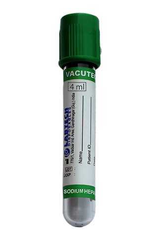 Labtech Disposables Vacutech Sodium Heparin Vacuum Blood Collection Tube