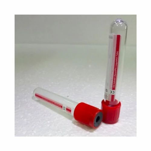 Peerless Biotech Clot Activator Vacuum Blood Collection Tube, Plastic