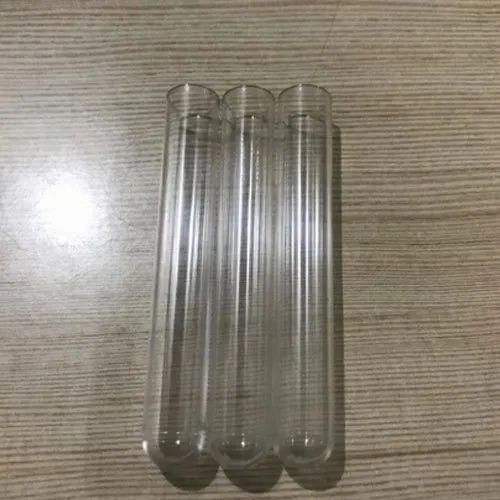Transparent Polystyrene Blood Collection Tube, For Laboratory, Size: 12x75mm