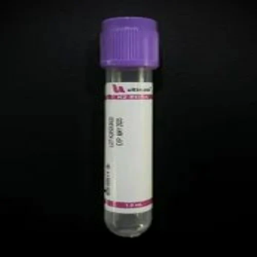 Ultimate - Non Vacuum Blood Collection K2 EDTA Tube - Double Cap