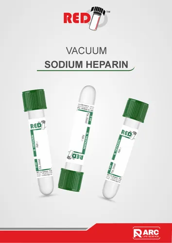 SODIUM HEPARIN VACUUM BLOOD COLLECTION TUBE, For Laboratory