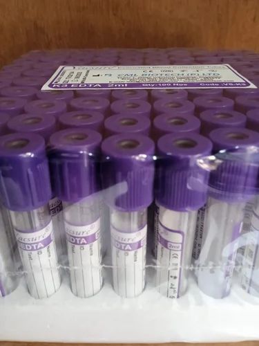 Plastic VACUTAINER K3 EDTA, For Laboratory