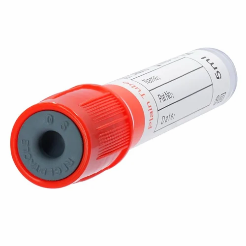 Vacuum Blood Collection Tube, Plastic