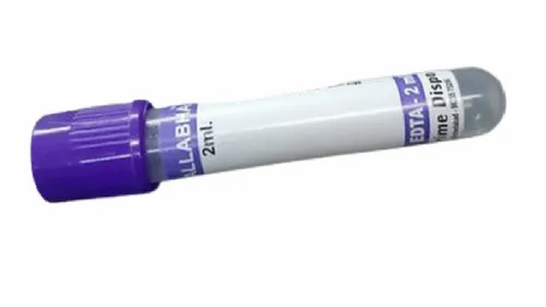 K3 Edta 2ml Vacuum Blood Collection Tube, For Laboratory
