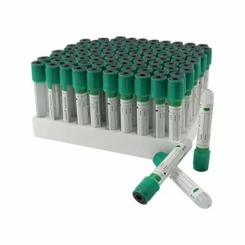 Vacuum Collection Tube Green Cap