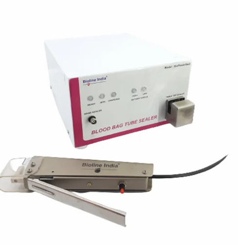 BiolineIndia Stainless Steel Blood Bag Tube Sealer, For Hospital, Model Name/Number: Biopowerseal