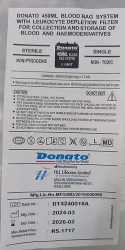 Leukocytes Depletion Filters,