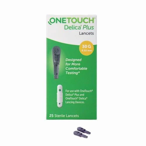 Stainless Steel OneTouch Delica Plus Lancets
