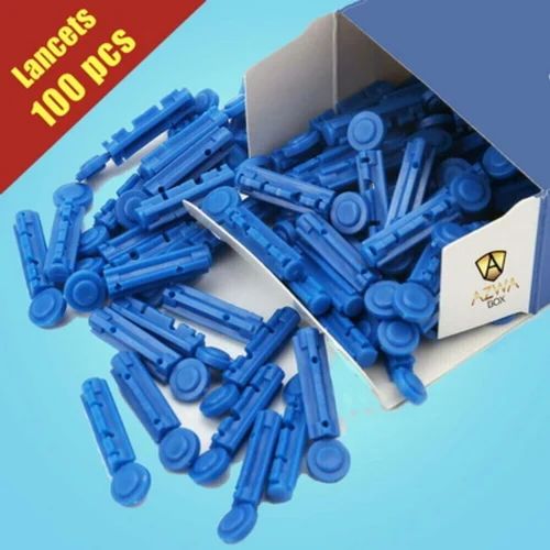 Plastic KHLP Hijama  Cupping Pin  Glucose  23G 100 Piece Set