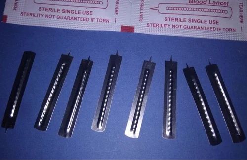 Blood Lancet Stainless Steel Sterile
