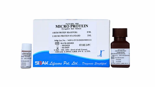 Liquid Microprotein Reagent, For Laboratory, Packaging Type: Bottle