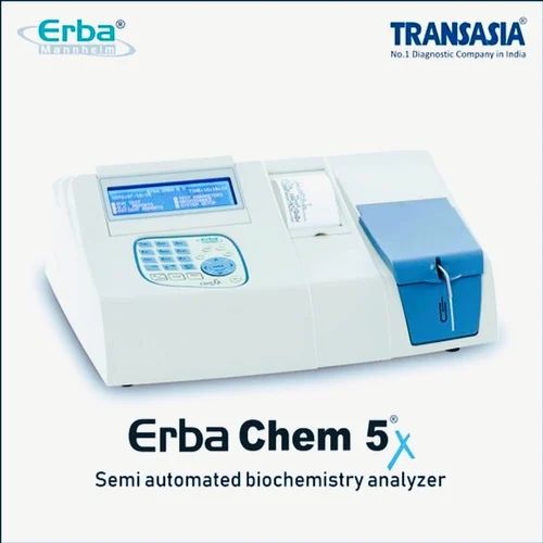 Erba Chem 5x Semi Auto Biochemistry Analyser, Assays: Electrolytes