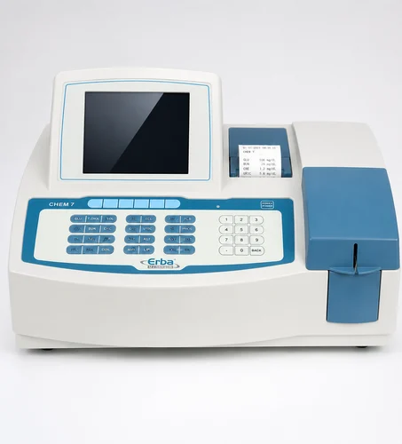 Semi Auto Erba Mannheim Chem 7 Biochemistry Analyzer