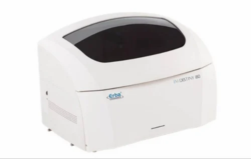 Semi Automatic Erba EM Destiny 180 Biochemistry Analyzer, Assays: Clinical Chemistry