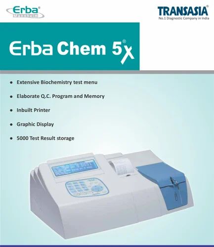 Erba Chem 5X Clinical Chemistry Analyzer